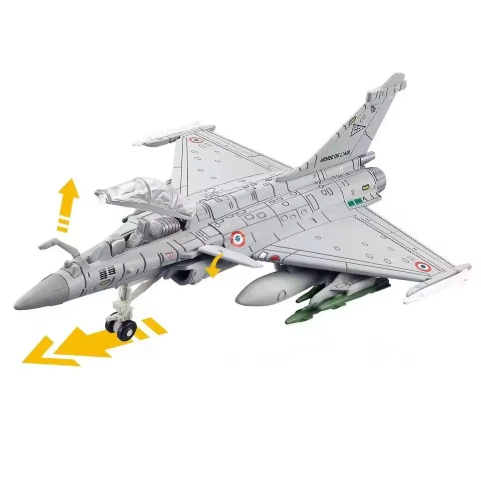 1:72 Creative Military Series Dassault Rafale Attack Aircraft Model Fighter Jet Decroration For Home Decorations Gift