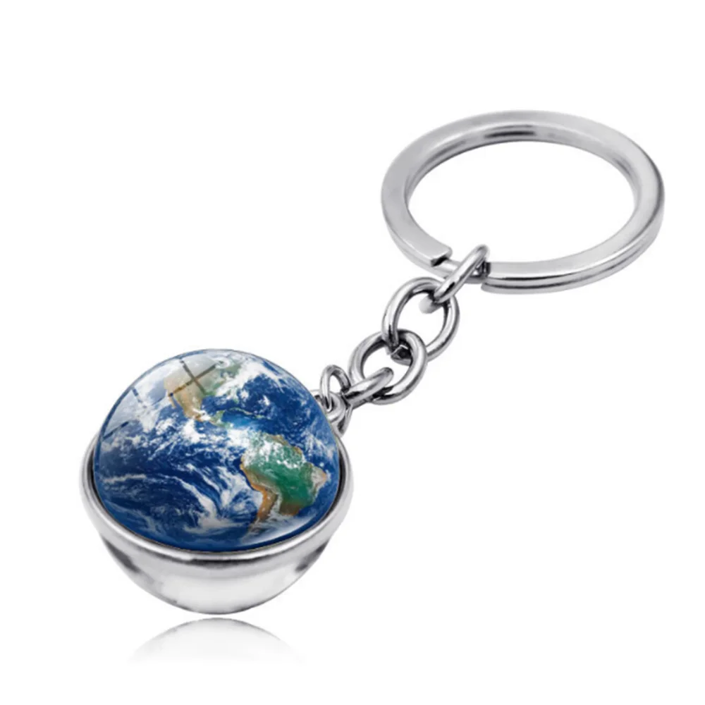 car Galaxy Nebula Space Keychain for OPEL Astra Zafira Frontera Omega Vectra Signum Tigra