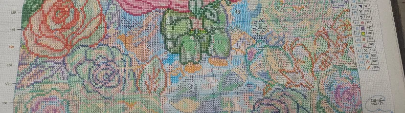 9ct 65X85cm Rose Prince  Pre-Printed Cross Stitch Kit DIY Embroidery Set Handicraft Floss Needle Crafts