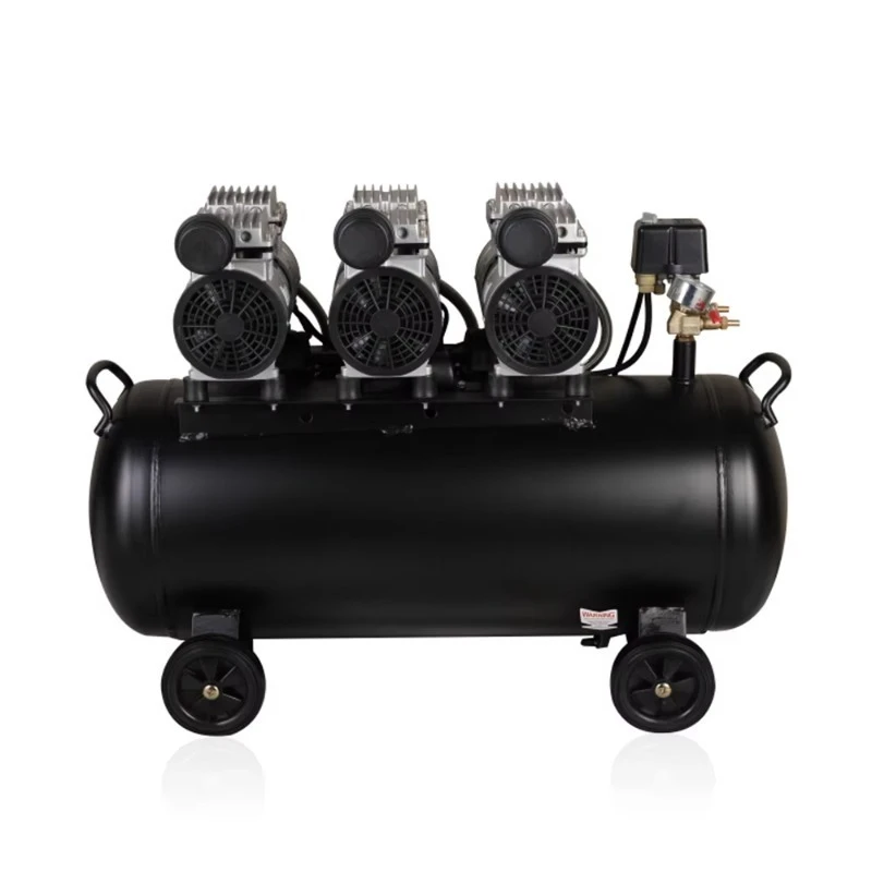 

100L 850W*3 Oil Free air Compressor Super Silent Portable
