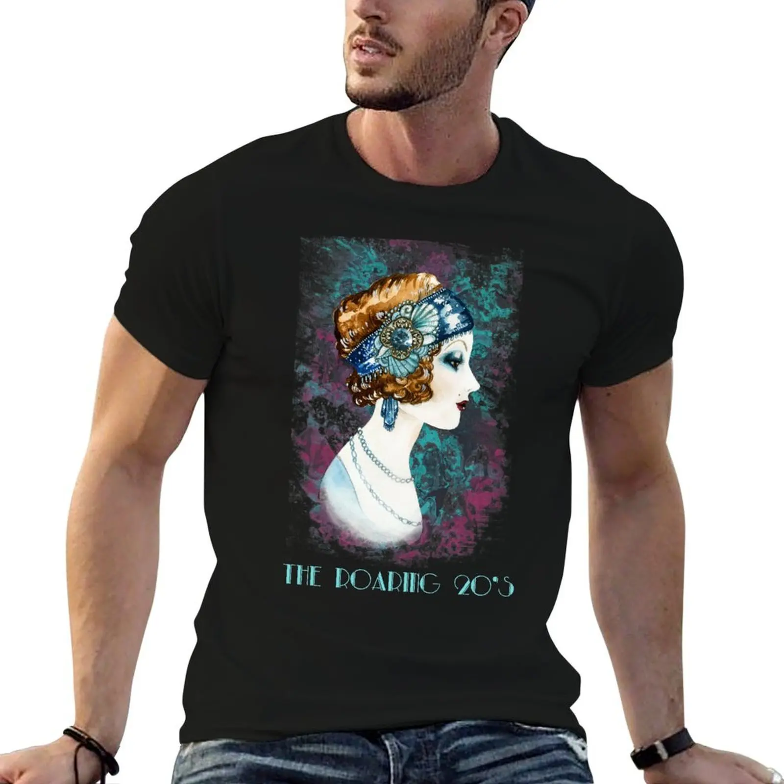 Roaring Twenties Charleston Flappers T-Shirt t shirt man casual graphic t shirts for man printed t shirts for man T-shirt