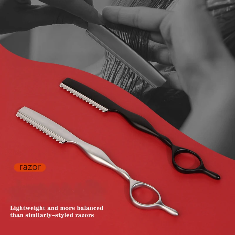 Professionele Sharp Kapper Scheermesje Haar Scheermessen Zinklegering Cut Haar Knippen Dunner Mes Salon Gereedschap Dropshipping