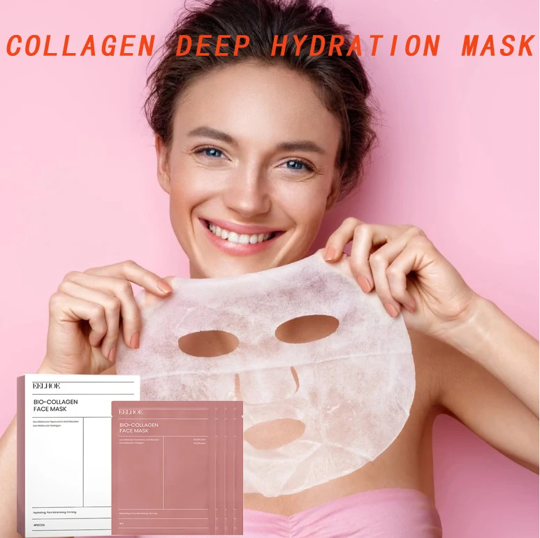 

Biological collagen real deep facial mask Collagen night facial care Collagen facial mask moisturizing anti-aging