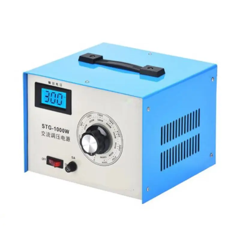 STG 1000W Single phase 0v to 300v isolation adjustable automatic voltage regulators 220V stabilizers