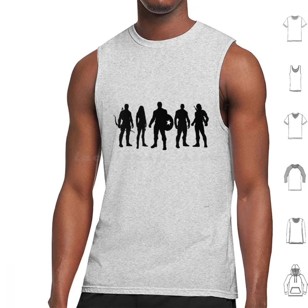 Team Steve Tank Tops Vest Sleeveless Team Steve Steve Rogers Civil War Bucky Falcon Agent 31 Sharon Carter Ant Man