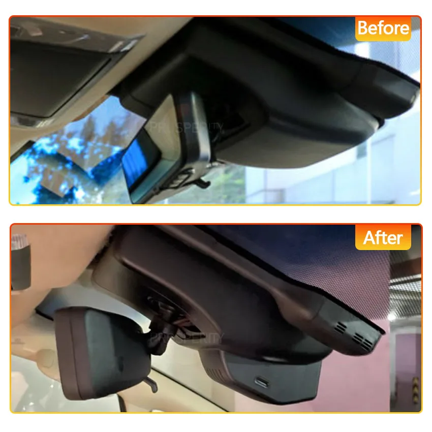 

Car DVR Dash Cam For Toyota Alphard 3th Gen facelifted and Vellfire 2rd Gen (AH30) 2018-2022, Plug and Play 4K DashCam WiFi APP