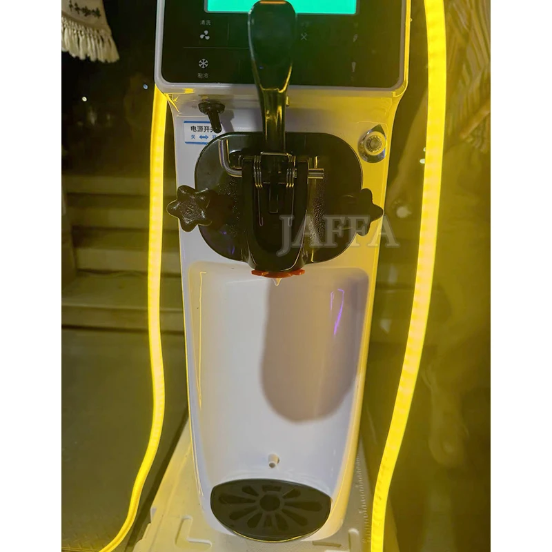 Including Tariffs Commercial 1 Flavor Compact Ice Cream Machine, Automatic Soft Ice Cream Machine, Ice Cream Machine For Snacks