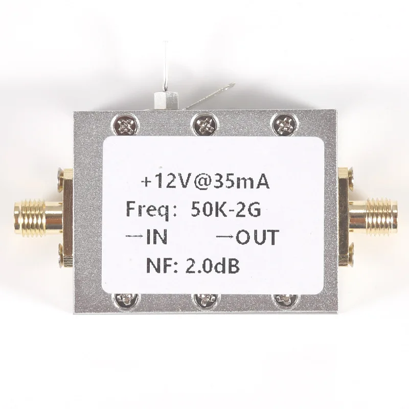 50K-2G LNALow-Noise Output High Gain31DB 0.5GHigh Gain Flatness RF Amplifier