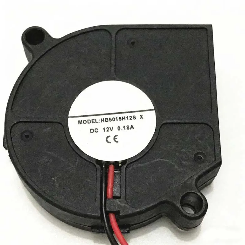 For Origina HONGFEI HB5015H12S-X DC 12V 0.18A 50x50x15mm 2-Wire Server Blower Fan