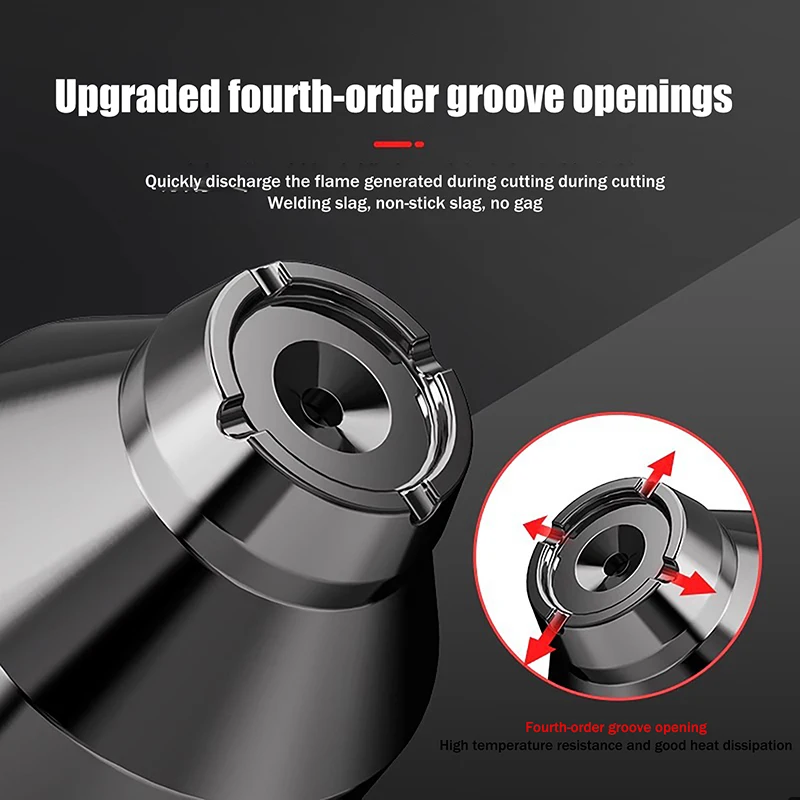 Kit de torche de découpe Plasma P80, buse et électrode, conception de coupe de fer à ferraille, outils de soudage rapides pour l'élimination des scories du gaz et du soudage