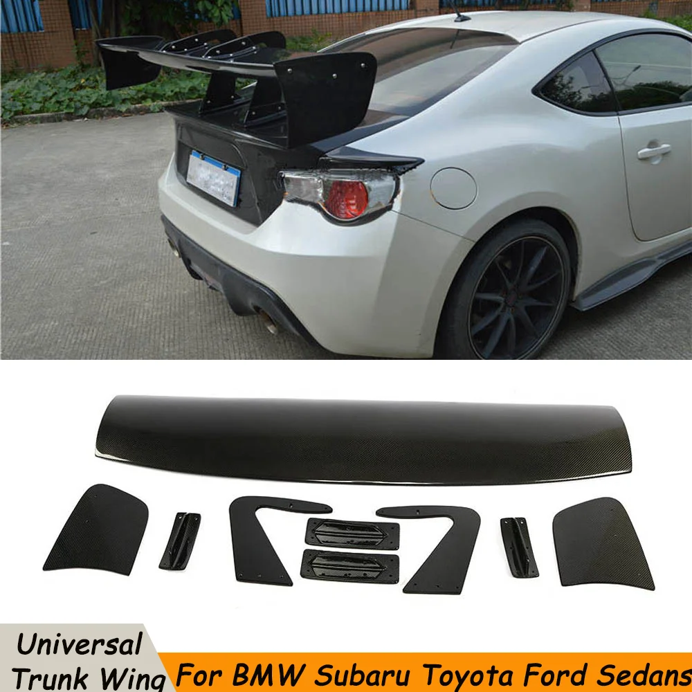 Carbon Fiber / FRP Universal GT Wing Spoiler For Toyota Gt 86 Gt86 Subaru Brz Rear Spoiler Track Car Styling Accessories