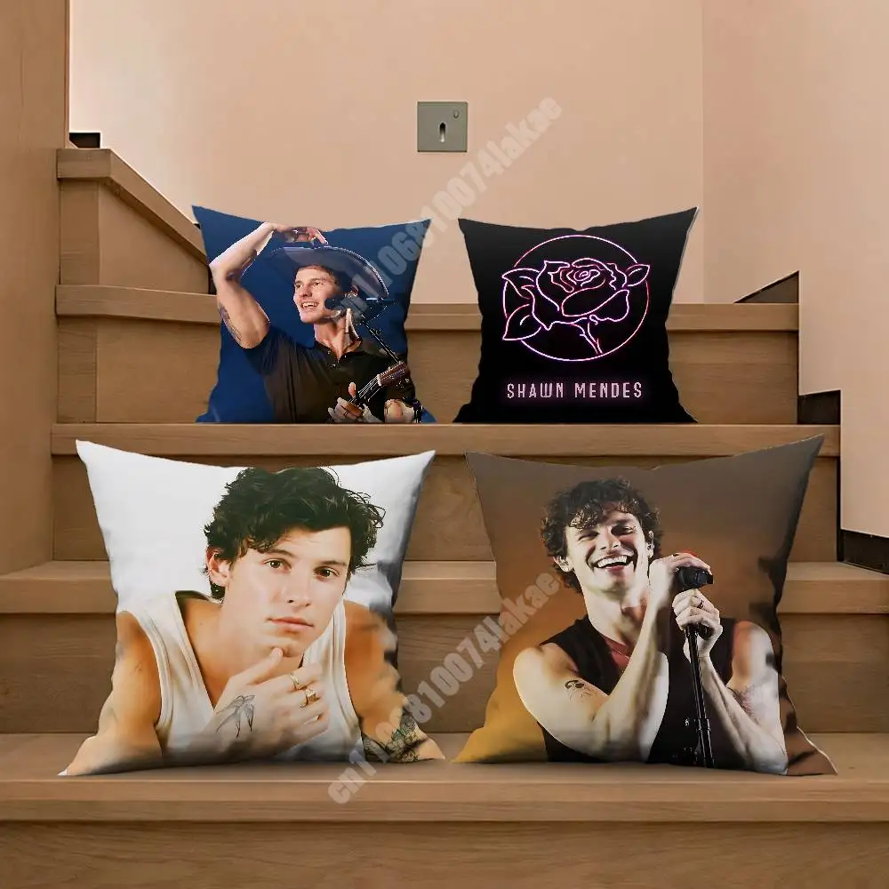 S-Shawn M-Mendes A House Full of Love Sofa Couch Pillow Cover Cushion Case Cozy Bedroom Accent Studio Furnishing