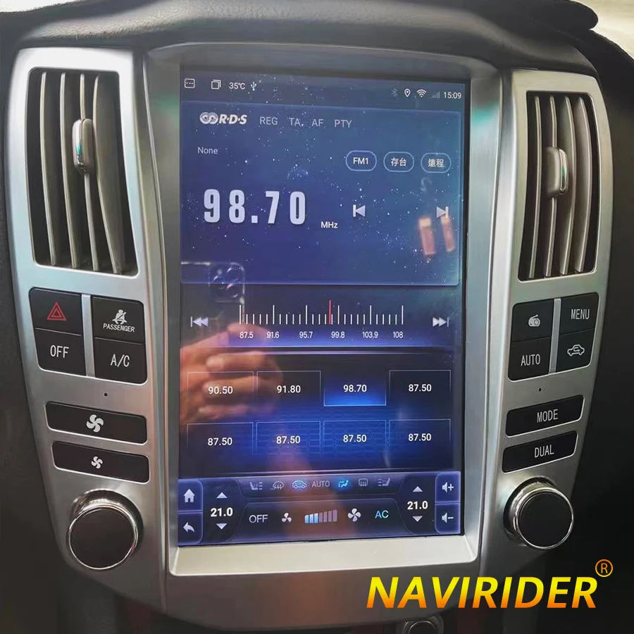 

For Lexus RX RX300 RX330 RX350 RX400H 2004 2007 Android Car Radio 2Din Stereo Carplay Autoradio Multimedia Video Player GPS Navi