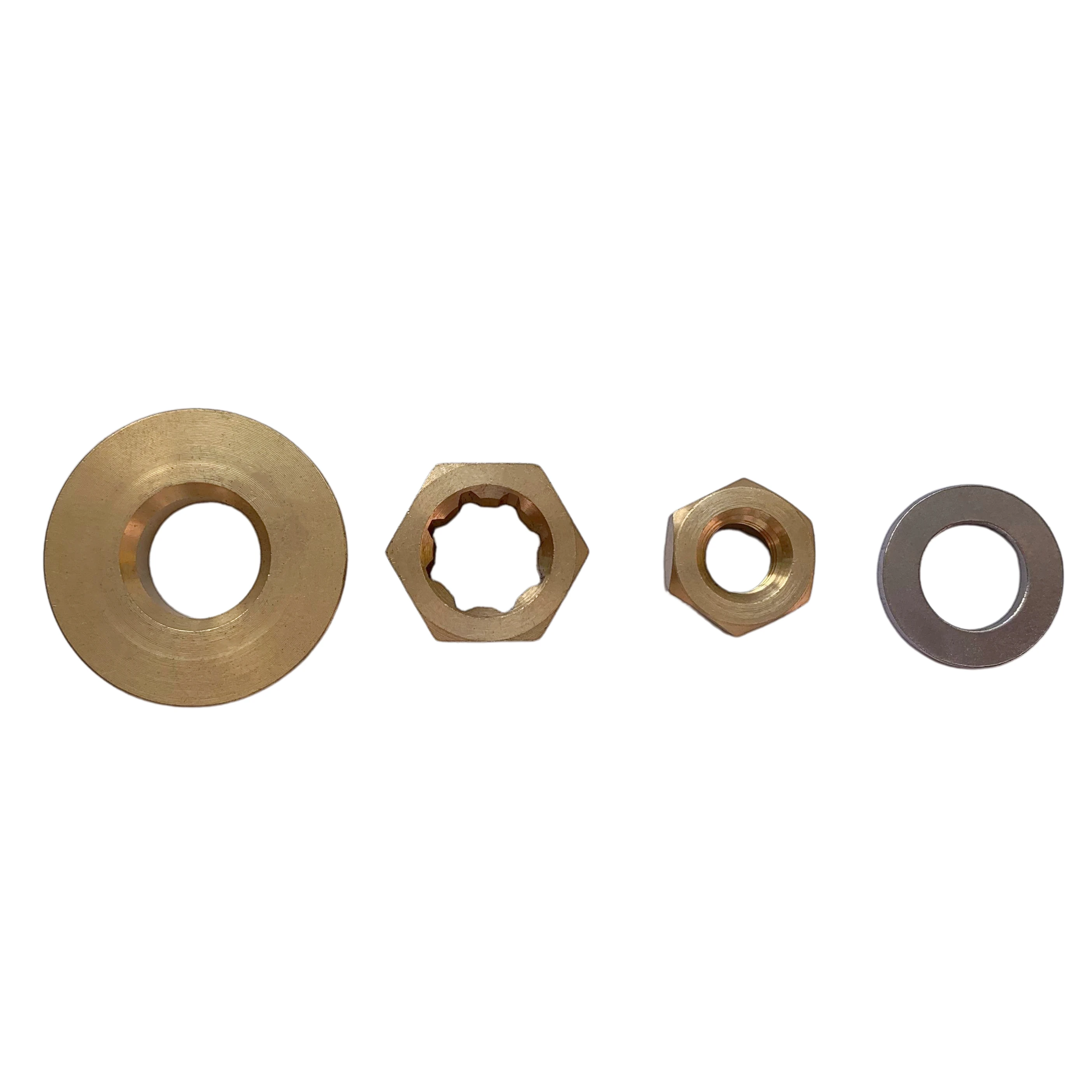 Propeller Installation Hardware Kits fit MERCURY 6HP-15HP Outboard Motos Thrust Washer/Spacer/Washer/Nut/Cotter Pin Included