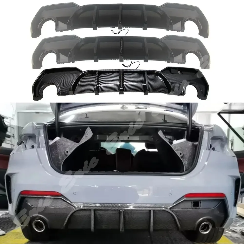 

Для BMW G22 G23 4 серии 420i 430i 435i 2-дверный 2020+ автомобильный MP-стиль светодиодный задний бампер, диффузор, задний спойлер, комплект кузова