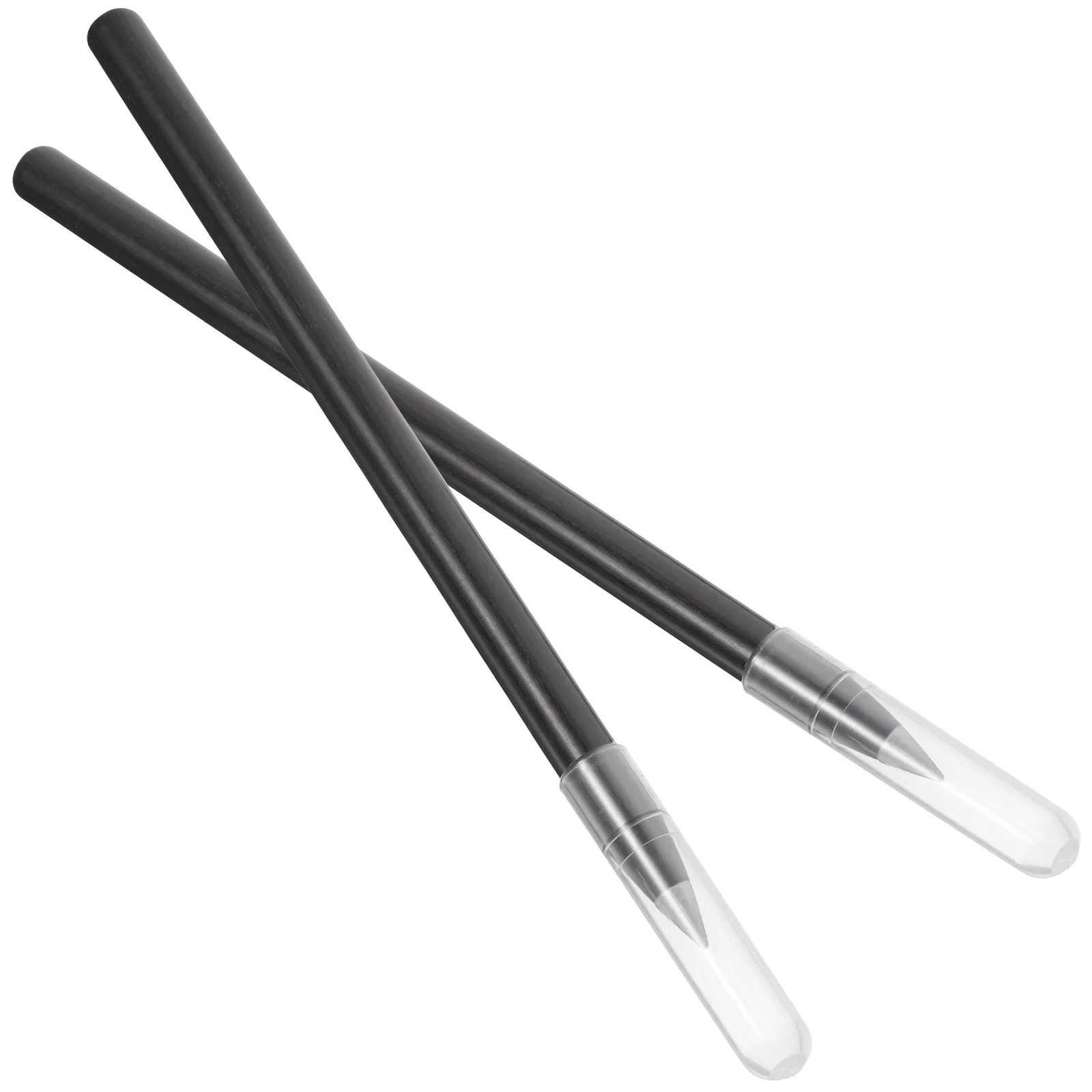 2 قطعة أقلام رصاص معدنية أبدية بدون حبر لكتابة الرسم أدوات محمولة برأسين أقلام رصاص دائمة لـ