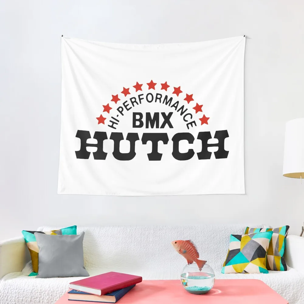 

Hutch vintage BMX logo Tapestry Wall Hanging Wall Aesthetic Room Decorations Room Decor Aesthetic Wallpaper Bedroom Tapestry