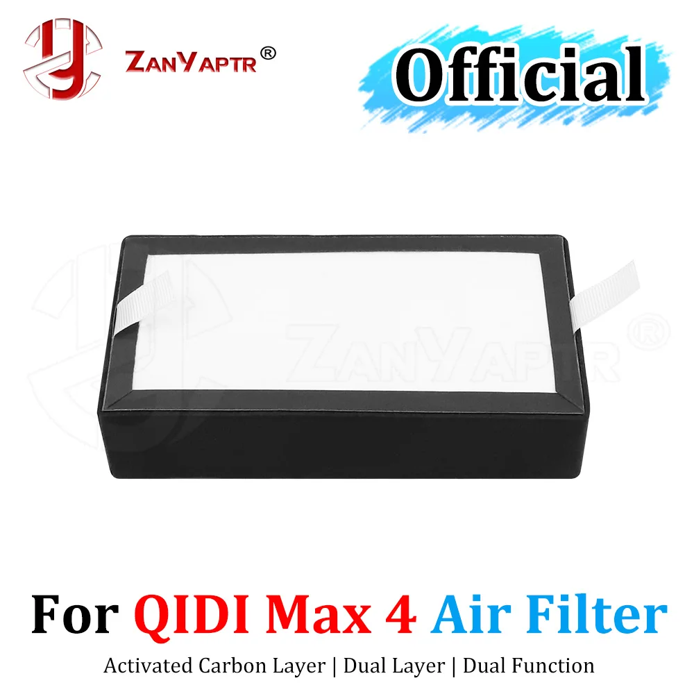 

For QIDI MAX4 Air Filter HEPA Charcoal Filter Remove VOC Resin Fumes 3D Printer Replacement Accessories