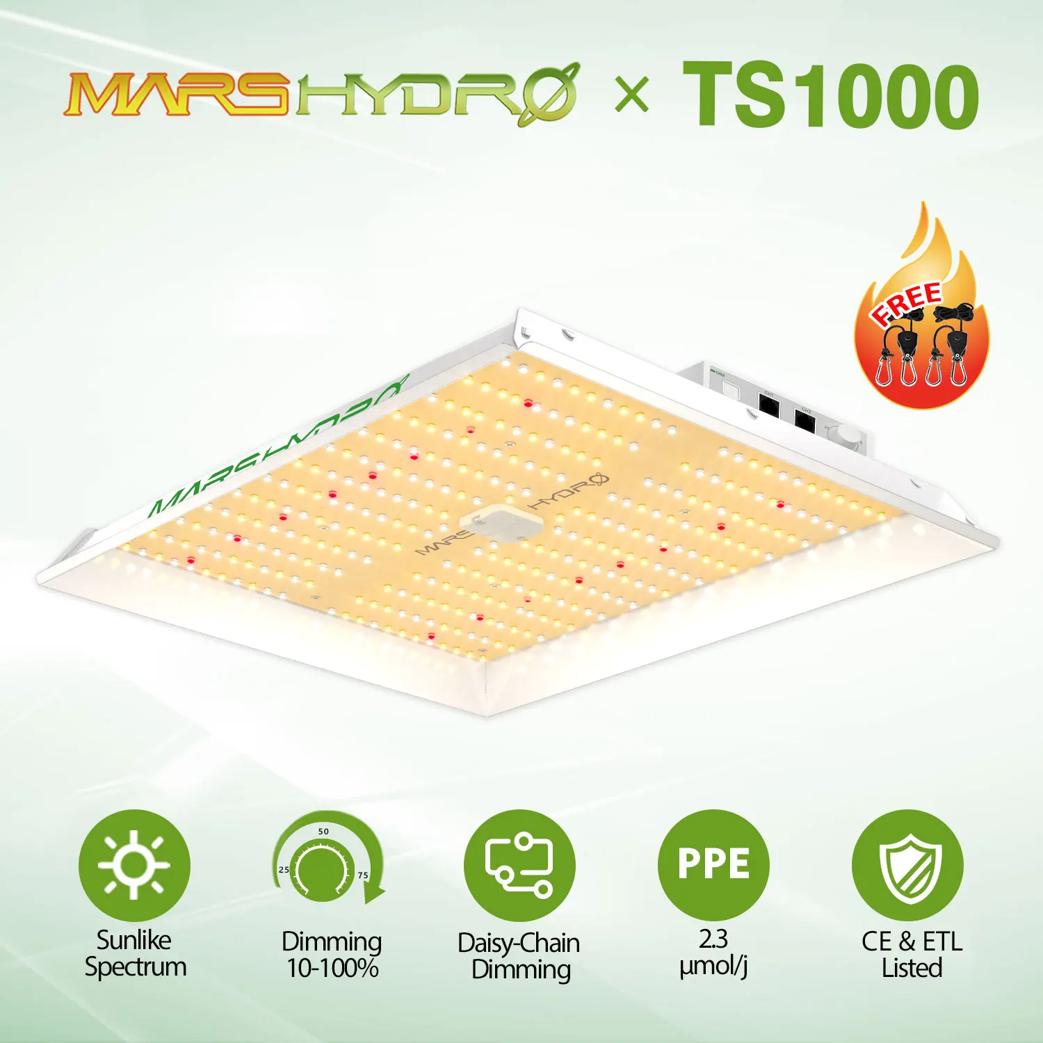 Imagem -05 - Marshydro-regulável Led Crescer Luz Espectro Completo Sistema Hidropônico de Plantas Interiores Quantum Board Lamp ts 600 1000 2000 3000