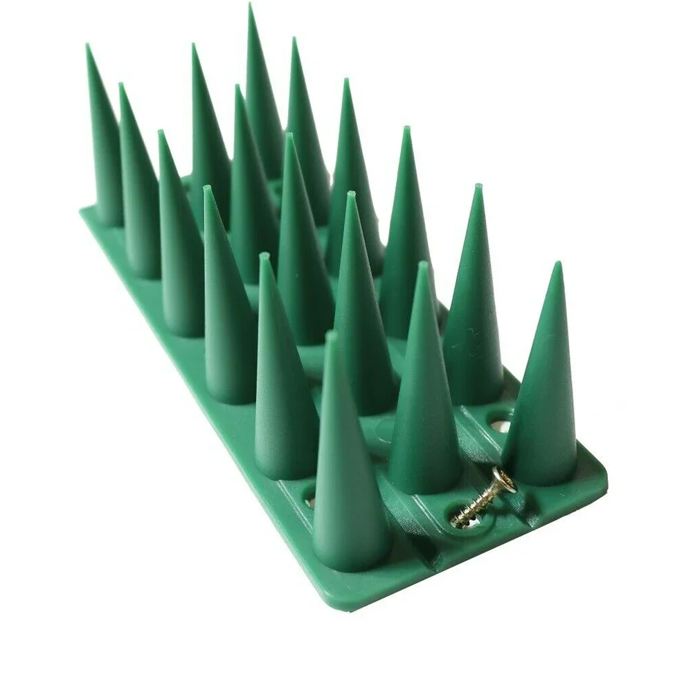 Plastic Bird Thorn Spikes Long Pigeon Deterrent Bird Deterrent Spikes High Cat Deterrent 45*4.5*3.7cm Outdoor Anti-bird Spikes - Image 2