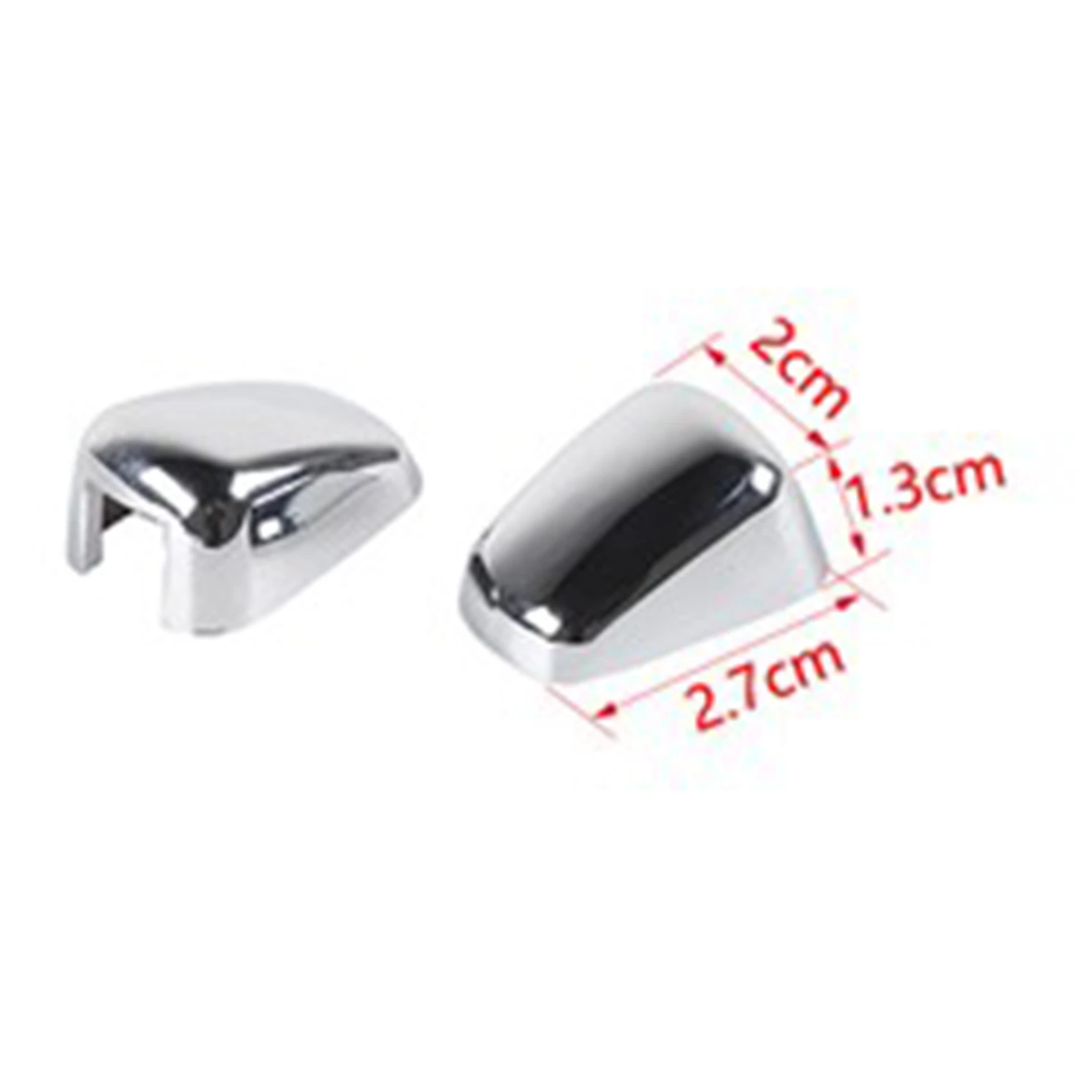 

Front Windshield Wiper Nozzle Decoration Cover Trim For-Dodge RAM Durango -Chrysler 300C-AB36