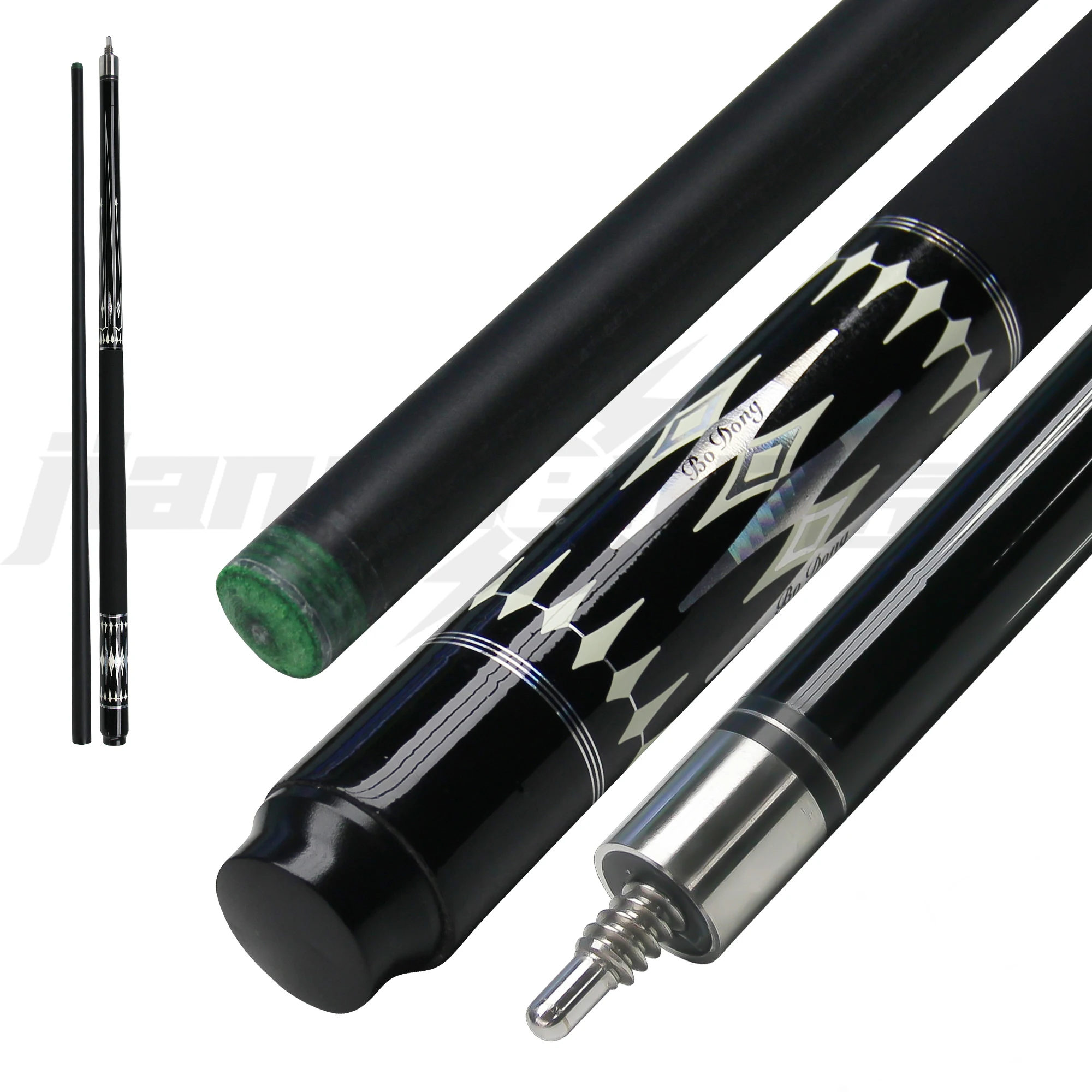 

Professional pool cues Carbon Fiber Shaft 12.5mm Tip Uni-Loc Joint for Snooker 3 Cushion Carom Billiards 2-Piece Tacos de Billar