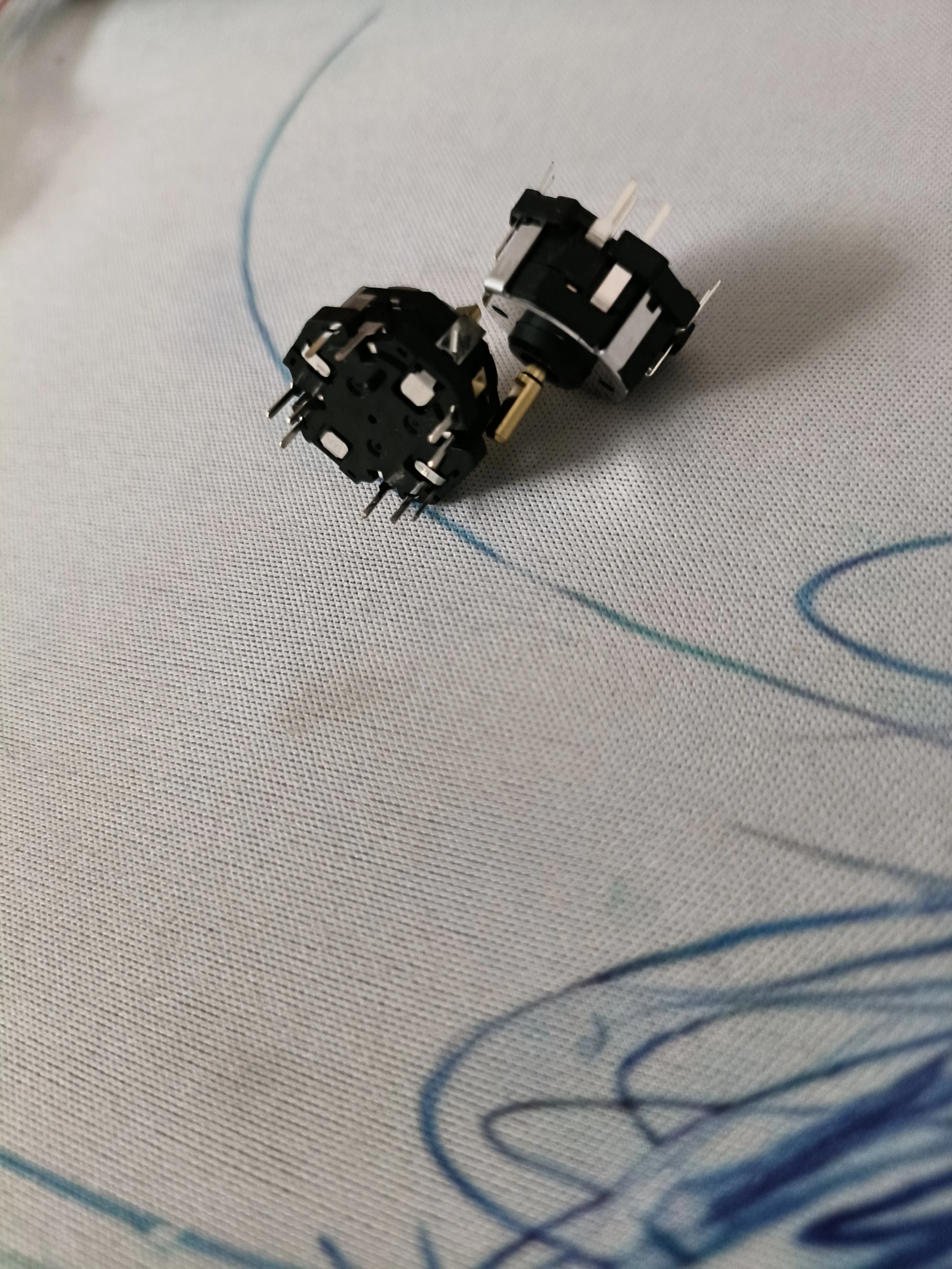JST original RKJXT1F42001 multifunction switch, plus four-way push switch encoder