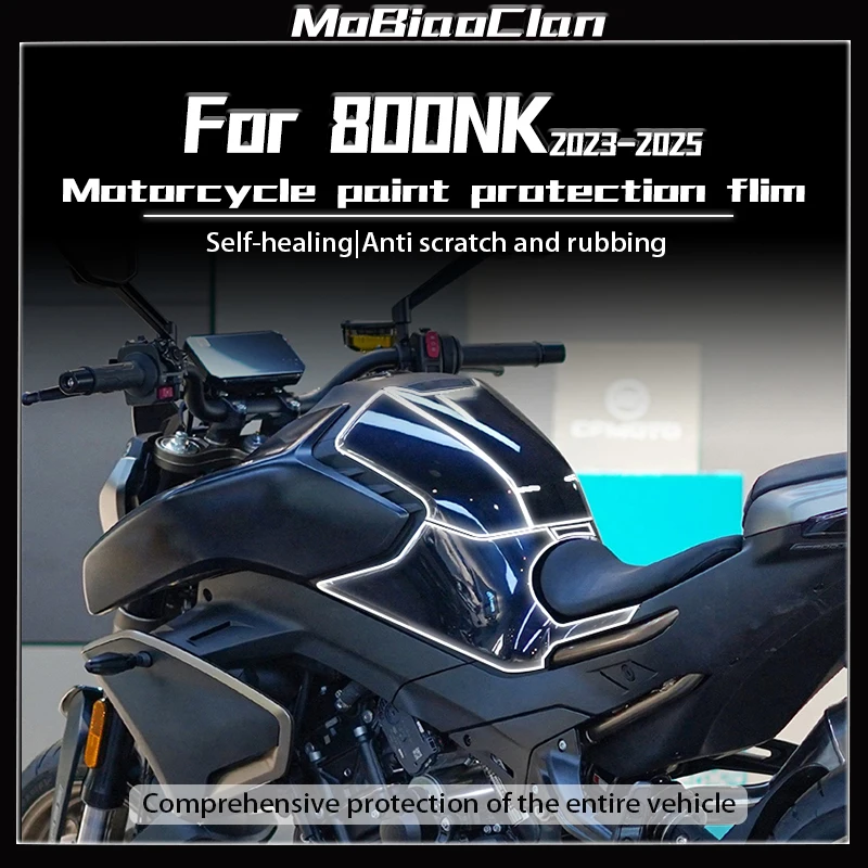 For CFMOTO 800NK 2023 2024 2025 Motorcycle Invisible Coat Film Scratch Resistant Transparent Sticker Modification Accessories