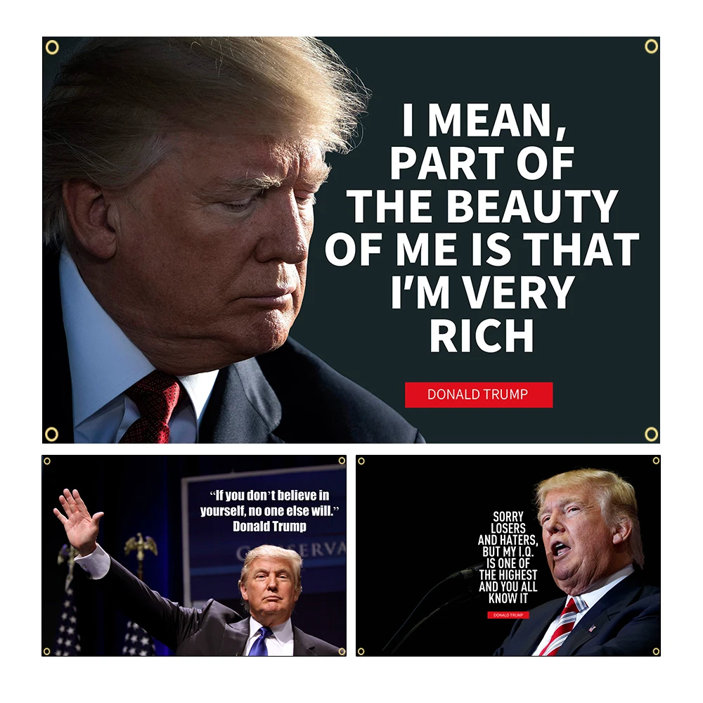 ELECTION  90x150cm Quotations from American President Trump Make America great again Interior Decoration Banner Tapestry