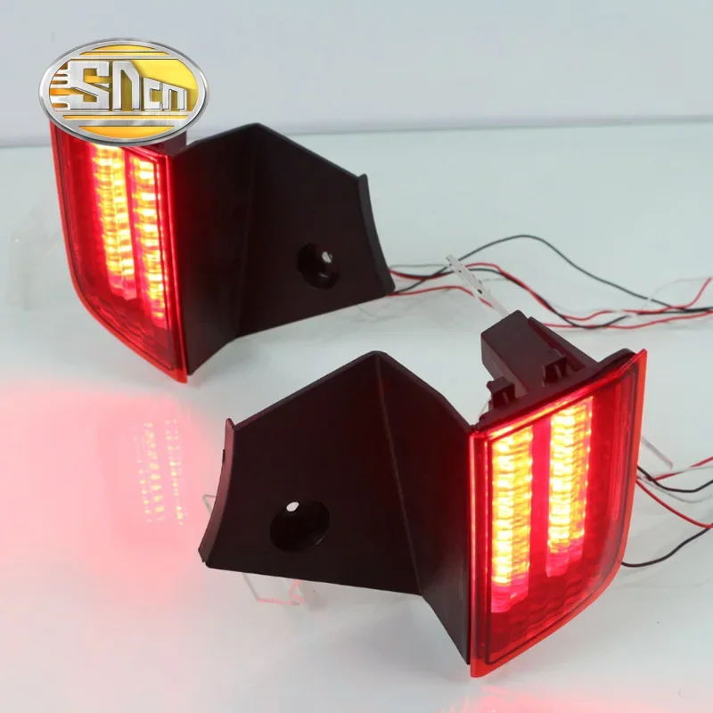 For Mitsubishi Montero Pajero Sport 2016 2017 2018 2019 Multi-function Car LED Rear Fog Lamp Bumper Light Brake Light Reflector