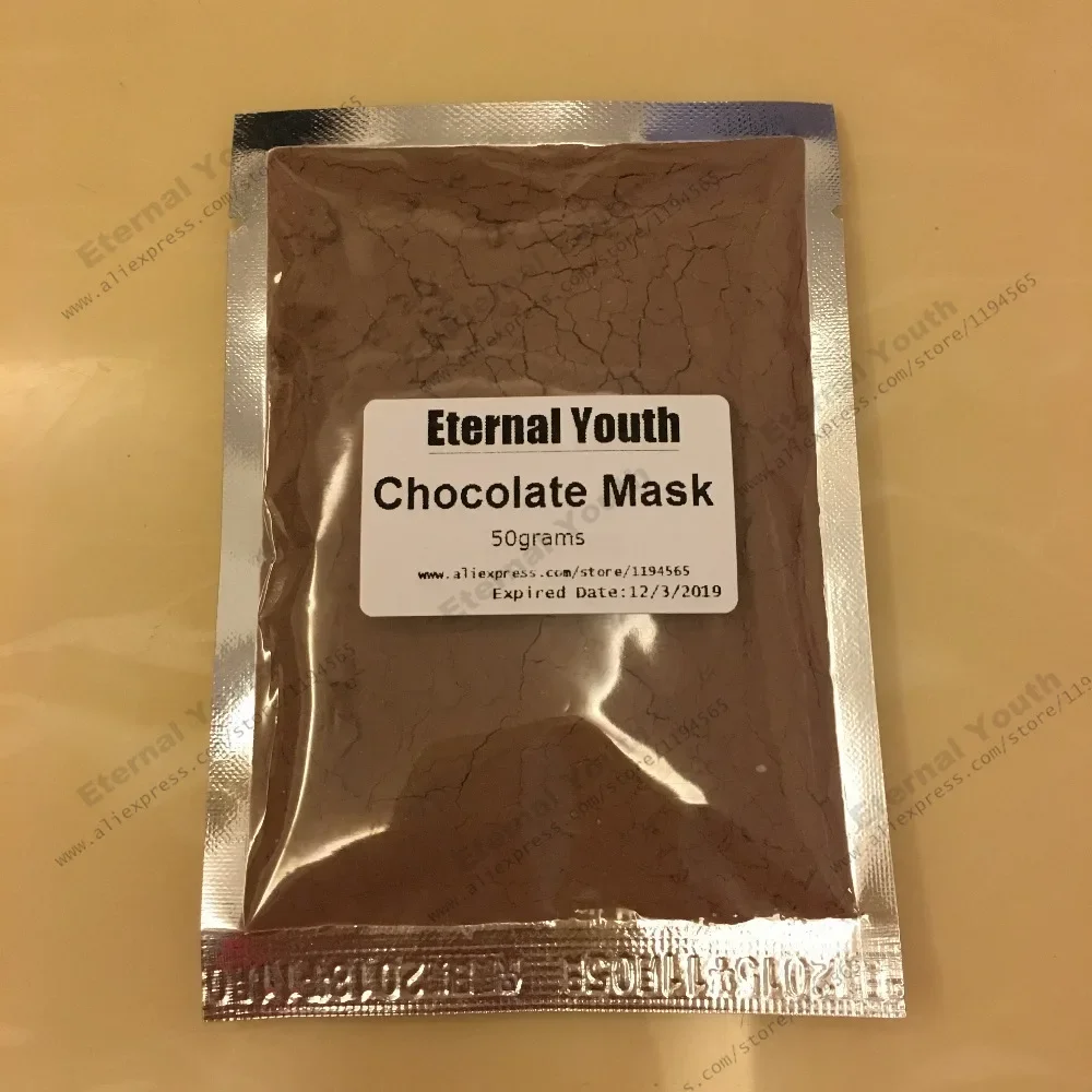 Chocolate  Skin Rejuvenator Mask Powder Peel Off Facial Treatment  Decadent Nourishing Hydrating 50grams