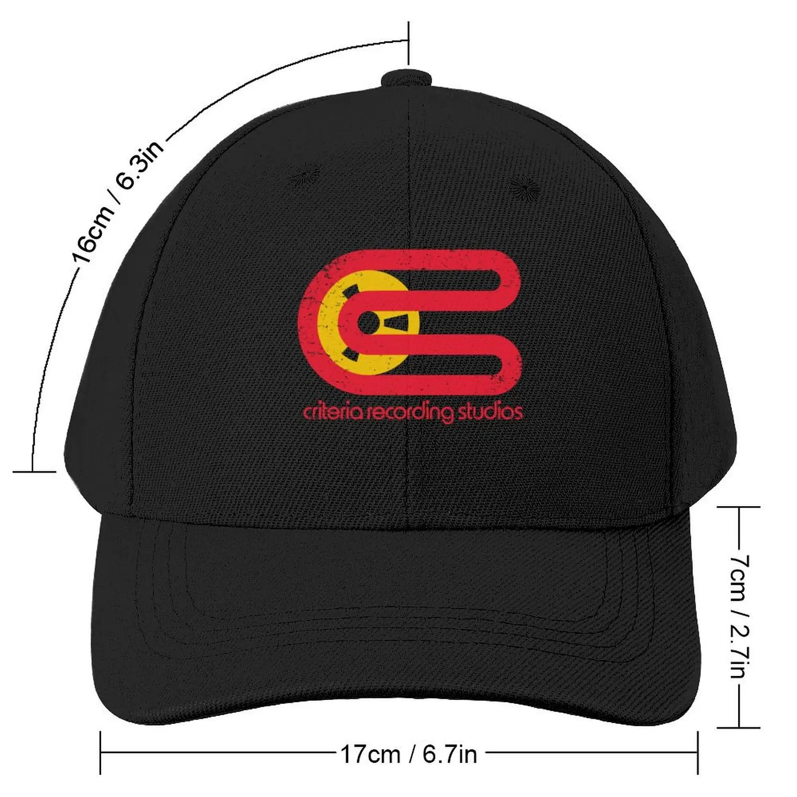 Criteria Recording Studios - Another ObscureTee Exclusive! Baseball Cap Trucker Hat Hood fishing hat Custom Cap Mens Women's