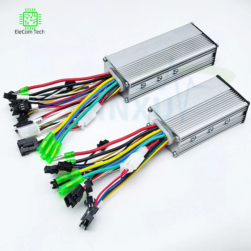 24V 36V 48V 250W 350W 500W E-bike Brushless Motor Drive Controller UART No.2 Communication Protocol for Electric Bicycle Scooter