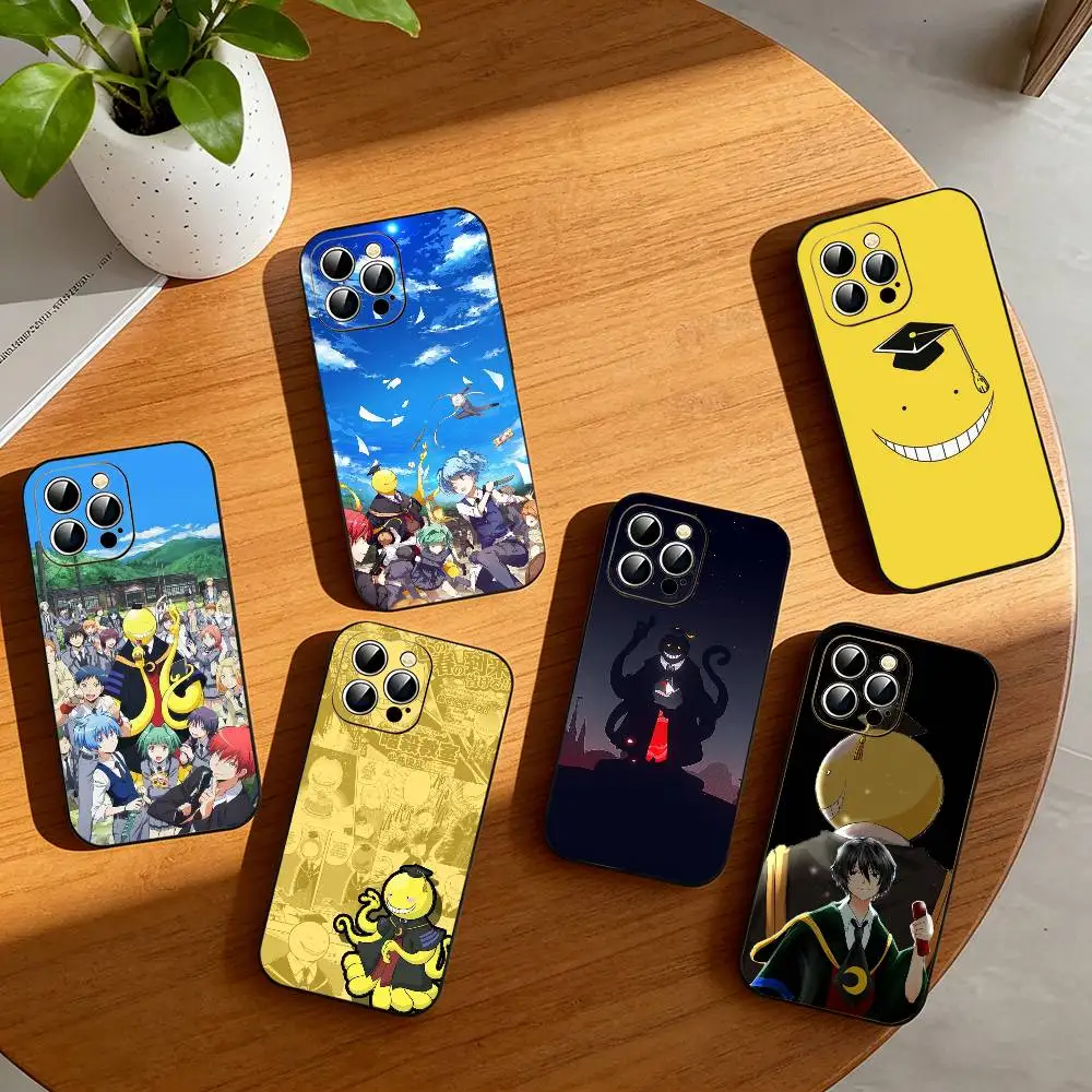 

K-Koro S-sensei Phone Case For iPhone 17, 16,15,14,13,12,11 Plus,Pro Max, Others Soft Black Cover