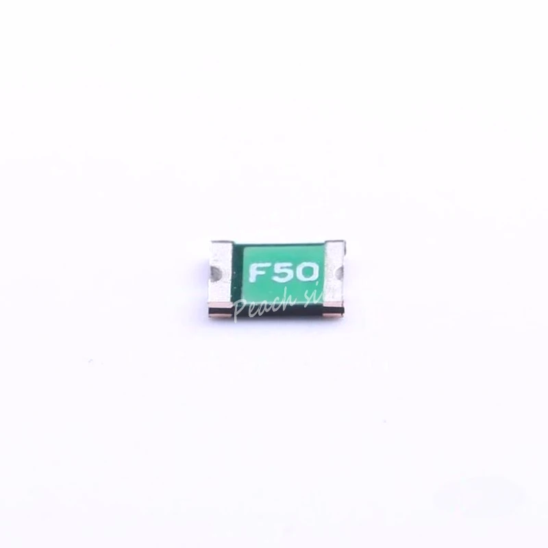 (10piece)FSMD050-1210-R  Circuit protection SMT self-healing fuse 0.5A16V 500MA silk screen F50