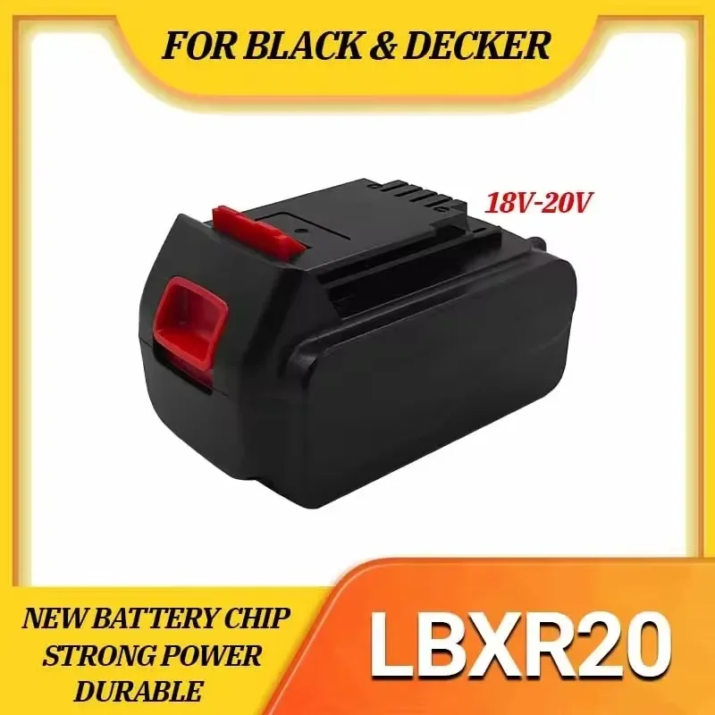 

Аккумулятор литий-ионный для BLACK & DECKER LB20, LBX20, LBXR20, 18 в/20 в, 12,8 Ач