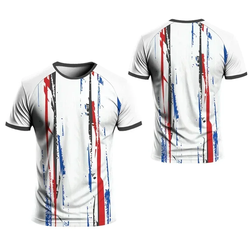 2026 New Arrivals: 3D-Printed, Outdoor Running, Quick-Dry Breathable Sportswear, Casual Wear, Adult Crew-Neck T-Shirts
