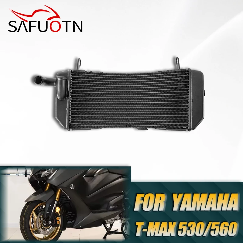 

T-MAX TMAX Cooling Water Cooler Radiator for Yamaha T MAX 530 560 2017 2018 2019 2021 2022 2023 Motorcycle CNC Accessories