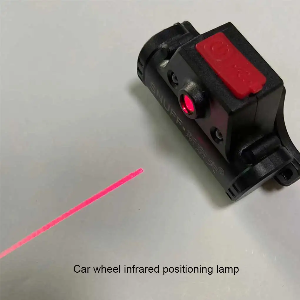 

Car Tire Positioning Light Locator Equipment Wheel Block Fittings