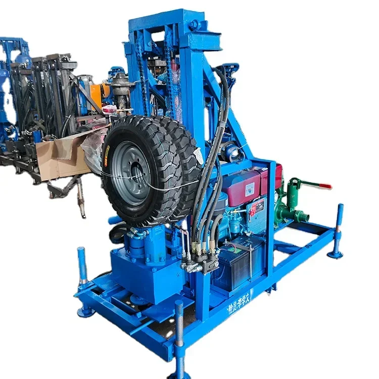 

Water Well Borehole Drilling Rig Drilling Machine Artesian Wells 100m Water Well Drilling Rig