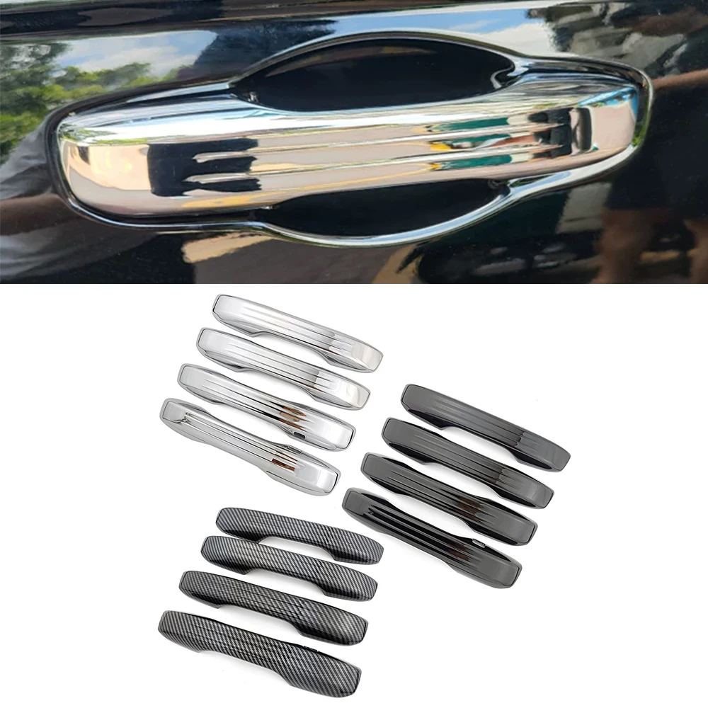 

Для Honda Accord Civic CR-V HR-V 2023-2025 Piano Black, крышка внешней дверной ручки, декоративная защитная крышка, наклейка против царапин