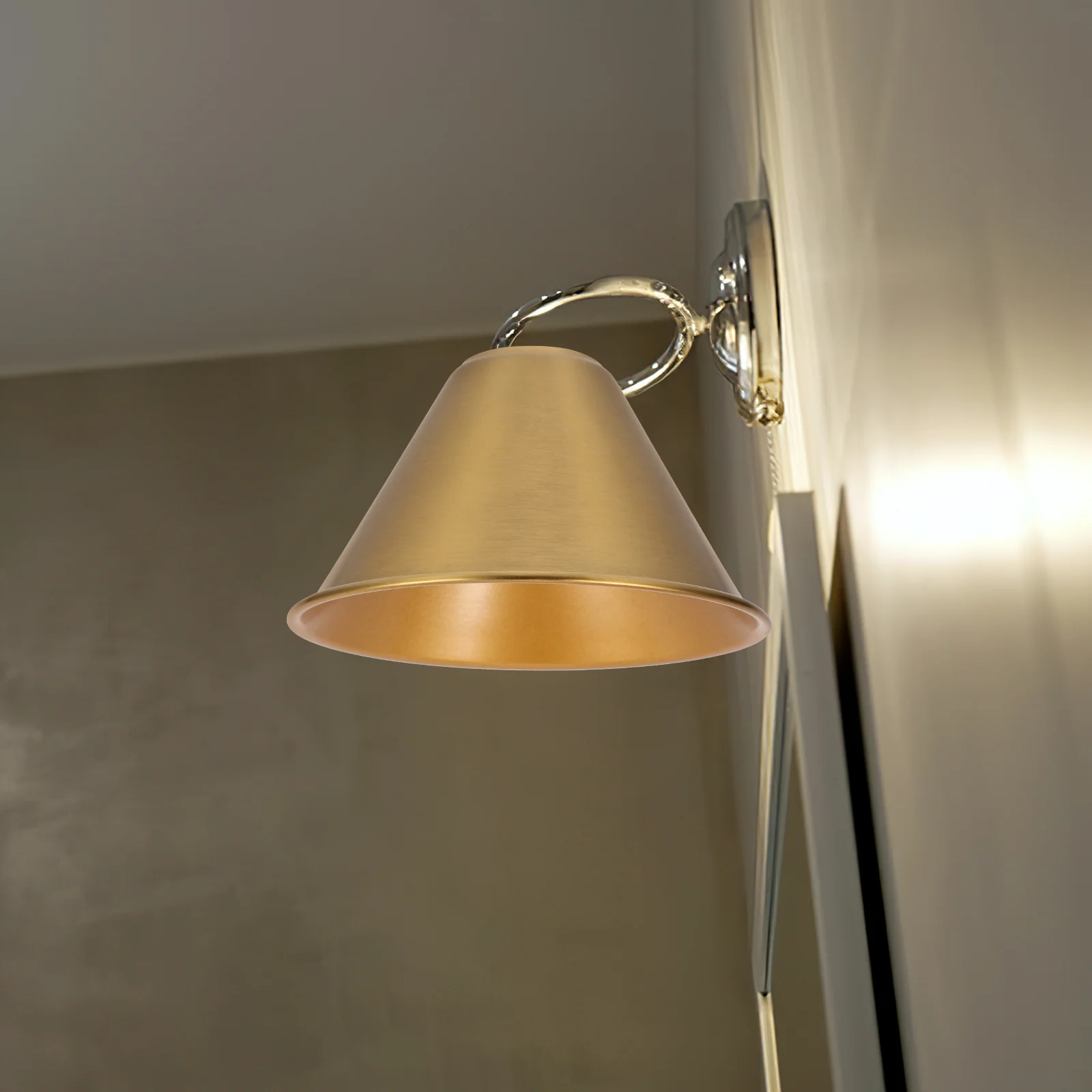 خمر النحاس مطلي غطاء مصباح الحديد معدن لمكتب الطابق الجدول مصباح استبدال غرفة نوم دراسة بار إضاءة ديكوريّة #5