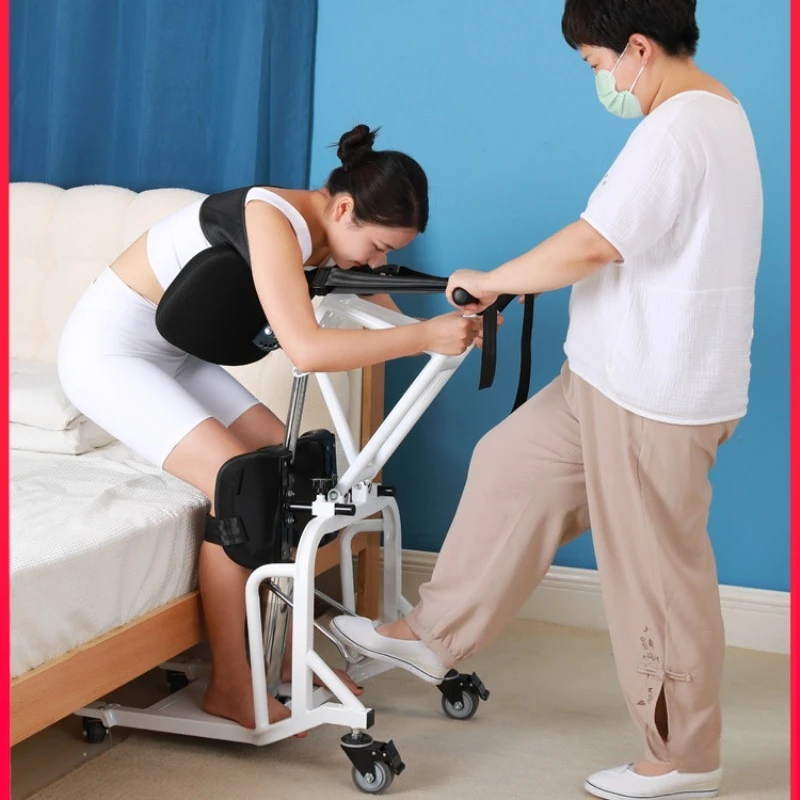 Multifunctional Shifting Machinery Hydraulic Lifting Assisted Get Up Shifter Paralyzed Elderly Patient Pants Off Toilet Artifact
