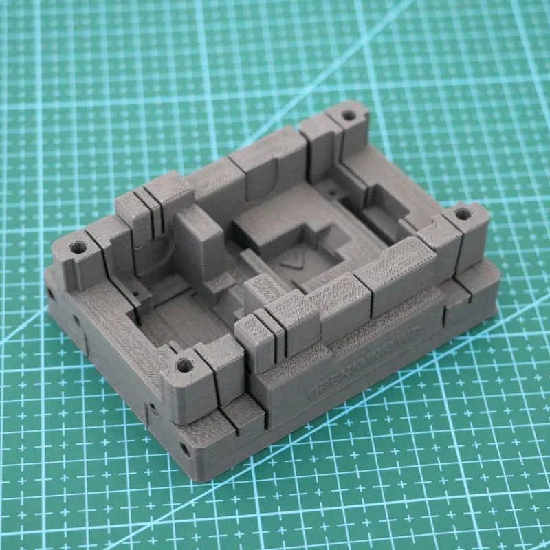 1Set 3D Printed MS Chassis Cutting Tool for Tamiya 4WD Car Model Internal Shock Absorber Cutting Die DIY Handmade Mold