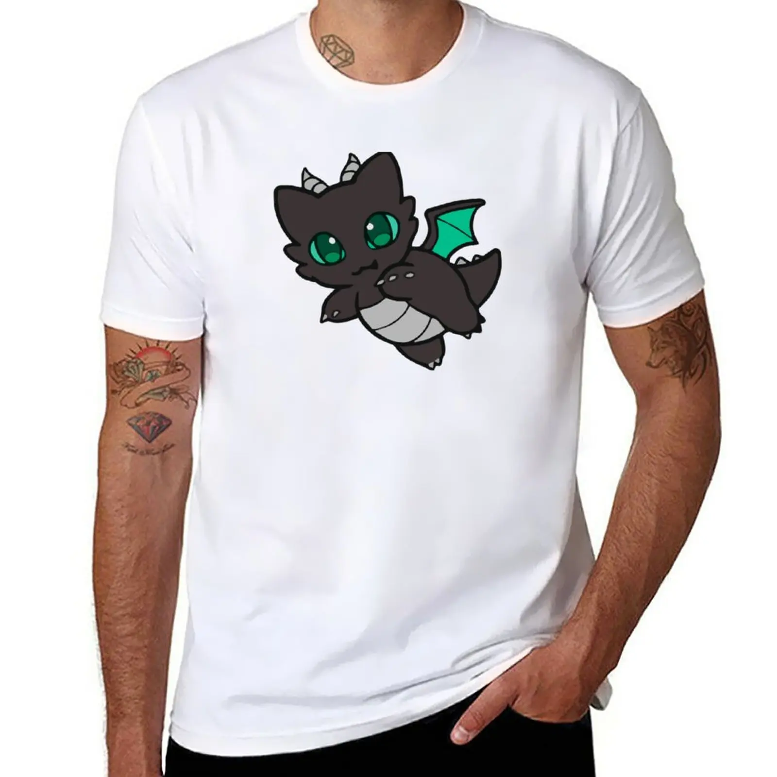 New cute aphmau cat T-Shirt tees black t shirt mens plain t shirts