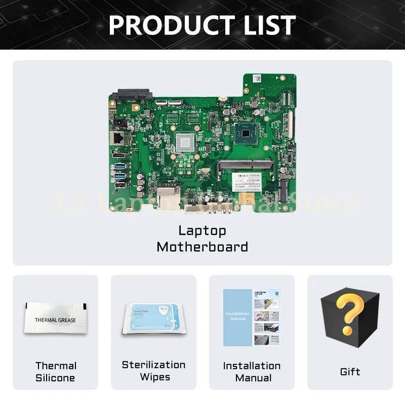 Per ASUS Vivo AiO V220IA All-in-one Scheda Madre V220I CPU I3 I5 I7 5th Gen 930MX V2G V220IQ V220F V220ICR V220IAR V221IA V222JA