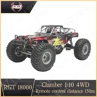 RGT 18000 1:10 Rc Car Four-wheel Drive Off-road Rock Crawler 4x4 Electric Waterproof Hobby Rock Truck M Model Boy Toy Gift Box