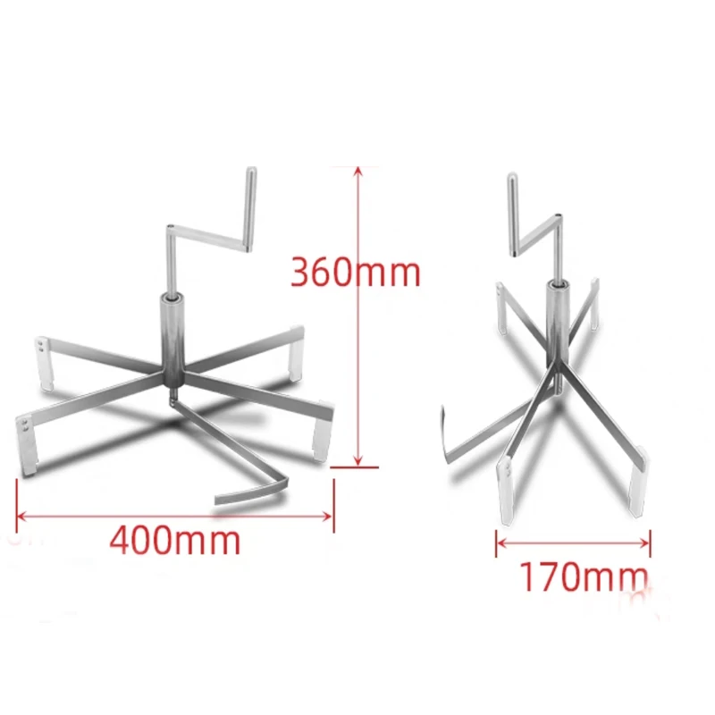 40cm naleśnikarka patelnia ciasto rozsiewacz do ciasta naleśnik ze stali nierdzewnej rozsiewacz patyczka strona główna DIY narzędzia kuchenne