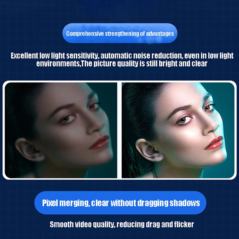 USB-Webcam 1080P Autofokus Full HD 30fps Webkamera PC Drehbare Webcams mit Mikrofon Computer Laptop Kamera Live-Streaming