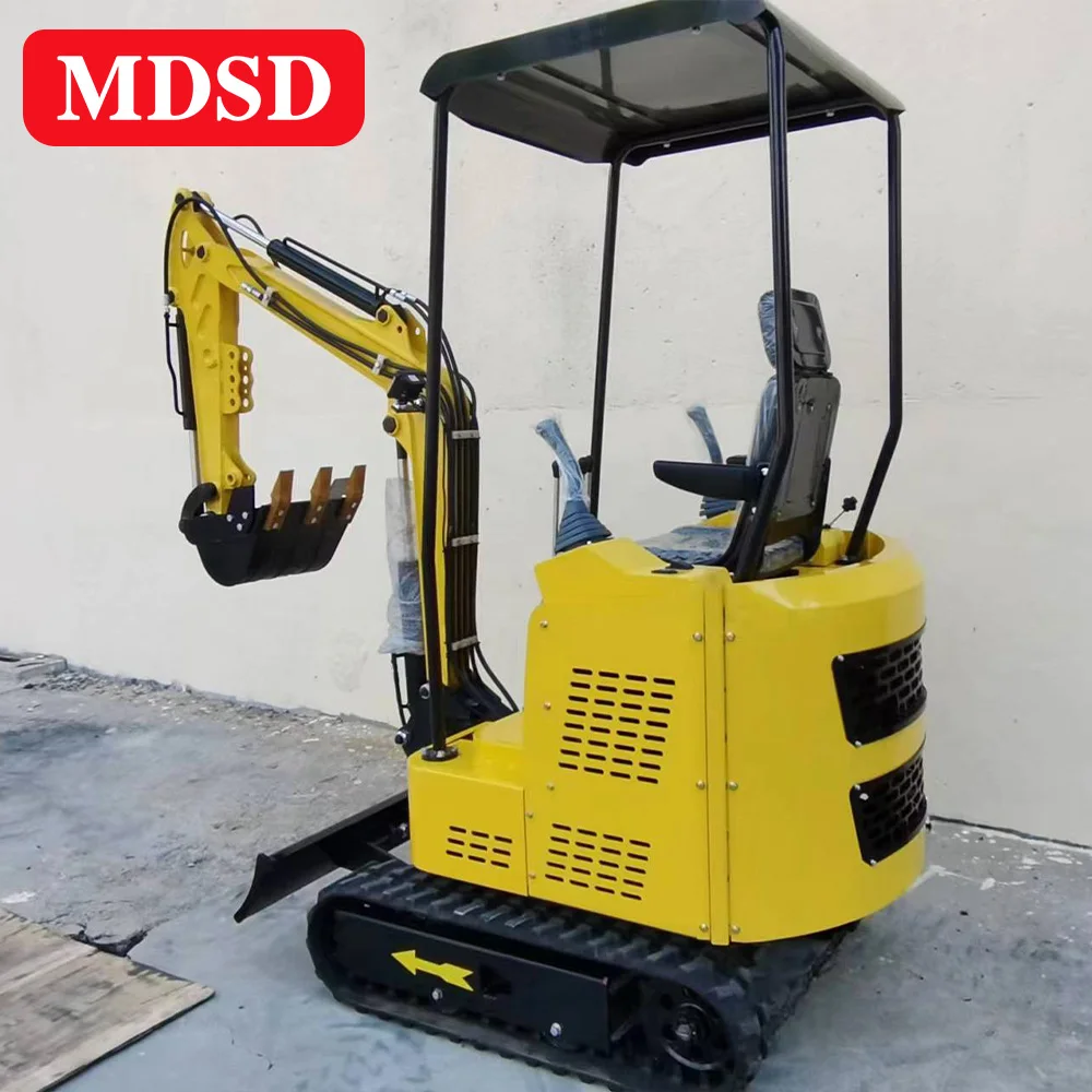 حفار صغير قابل للتخصيص الأكثر مبيعًا لمزرعة الحديقة 0.8-2 طن حفارة صغيرة مجنزرة EPA/EURO 5 حفار صغير عالي الجودة